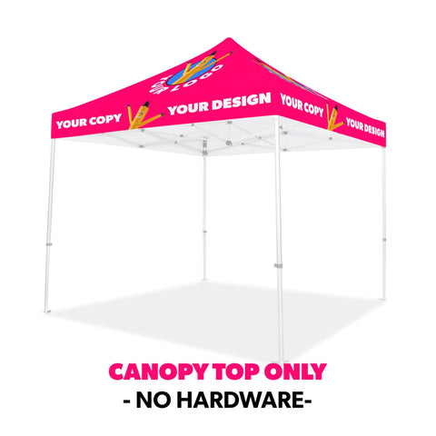 10x10 Custom Canopy Tent