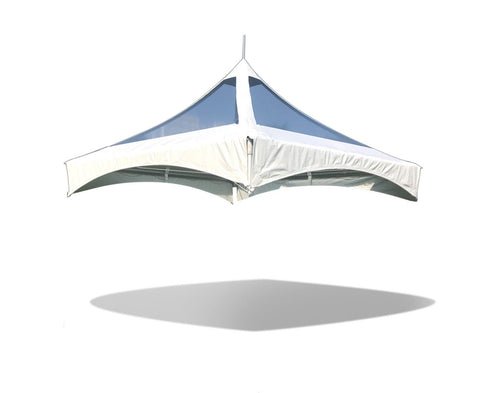 10' x 10' High Peak Frame Top Only - Clear