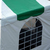 Image of 20' x 30' High Peak Frame Sidewall Kit with 8' Walls, Hook/Loop, & Clip Connections