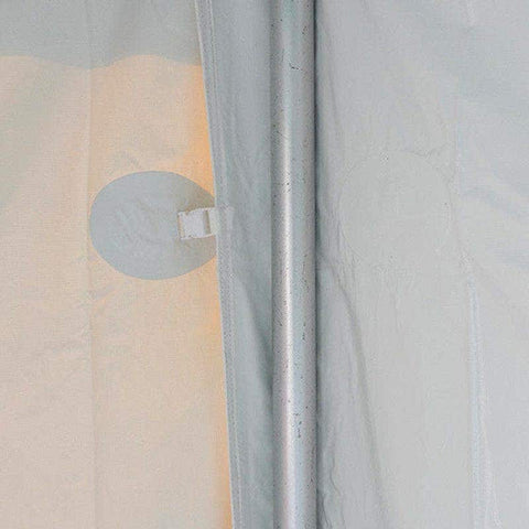 10' x 20' High Peak Frame Party & Canopy Tent Premium Blockout Solid Sidewall