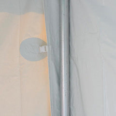30' x 30' High Peak Frame Sidewall Kit with 9' Walls, Hook/Loop, & Clip Connections