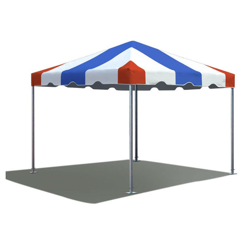 10x10 Red White and Blue Premium West Coast Frame Tent main image