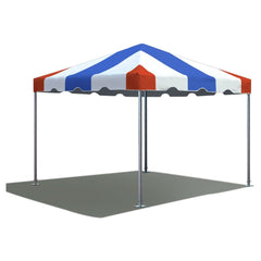 10x10 Premium West Coast Frame Party Tent - Red White and Blue Canopy Tent