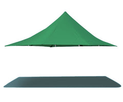 10' x 10' 50mm Speedy Fly Tent Top - Green