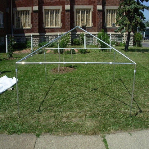 10' x 10' Premium West Coast Frame Party Tent - Black Canopy Tent for Events