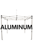 Image of Aluminum Frame 10ft x 10ft