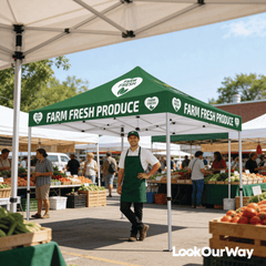 10x10 Custom Canopy Tent w/ Octagonal Frame