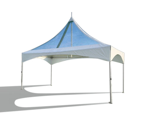 10' x 20' Premium High Peak Frame Tent - Clear