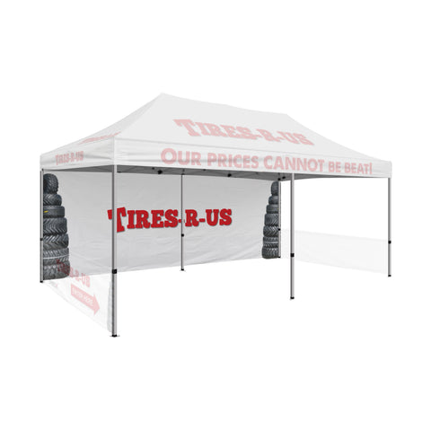20ft Custom Full Back Wall