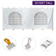 10' x 20' Party & Canopy Tent Standard Cathedral Sidewall
