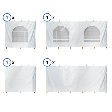 10' x 20' Standard Sidewall Kit for 7' Tent Sides