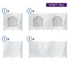 Image of 10' x 20' Standard Sidewall Kit for 8' Tent Sides