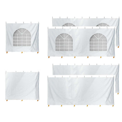 10' x 40' Party & Canopy Tent Premium Blockout Sidewall Kit