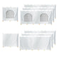 10' x 60' Party & Canopy Tent Premium Blockout Sidewall Kit