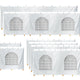 10' x 70' Party & Canopy Tent Premium Blockout Sidewall Kit