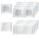 10' x 80' Party & Canopy Tent Premium Blockout Sidewall Kit