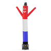 Image of Air Dancers® Inflatable Tube Man Red, White, and Blue USA