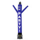 6 Foot Party! Blue Air Dancer with Blower by Look Our Way