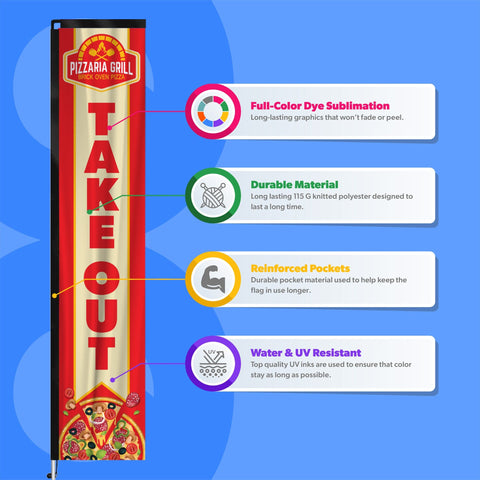 Custom Rectangle Flag Banner