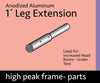 Image of 1 Foot Leg Extension for High Peak Frame Tents, Single Tube