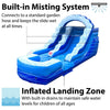 Image of 12' Blue Marble Inflatable Water Slide with Blower