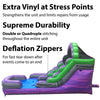 Image of Buy 12' Purple Marble Inflatable Water Slide with Blower