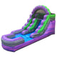 12' Purple Marble Inflatable Water Slide with Blower