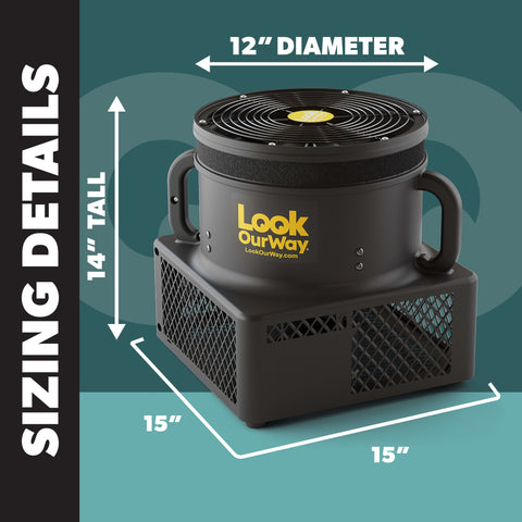 Weather-Resistant Air Dancers® Blower (12" Diameter) 3-Pack