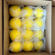 9-Inch Yellow Dimpled Baseballs, 12 Pack