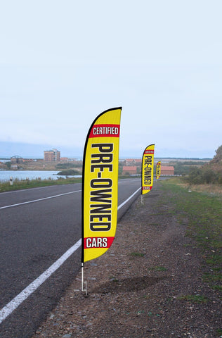 Certified Pre-Owned Feather Flag