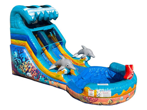 12FT Sea World Water Slide