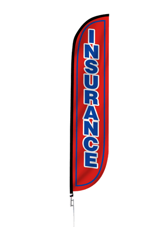 Insurance Feather Flag