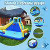 Image of 6-in-1 Inflatable Water Slide Jumping House without Blower by Costway