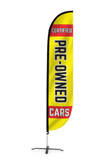 Certified Pre-Owned Feather Flag