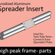 Spreader Insert for High Peak Frame Tent, Twin Tube