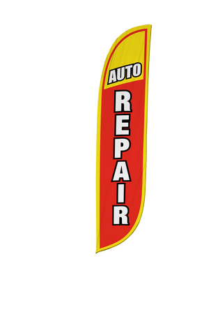 Auto Repair Feather Flag