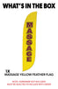 Image of Massage Feather Flag