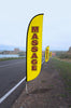 Image of Massage Feather Flag