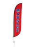Image of Massage Feather Flag