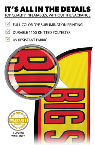 Big Sale Feather Flag