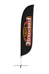 Firehouse Subs Feather Flag