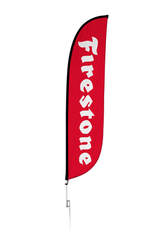 Firestone Feather Flag