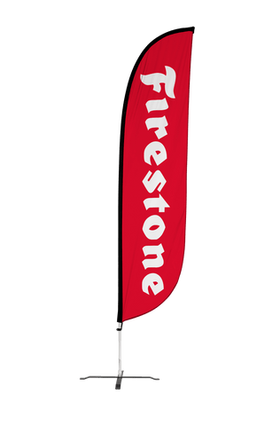 Firestone Feather Flag