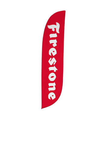 Firestone Feather Flag