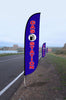 Image of Gas Station Feather Flag
