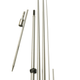 12ft Feather Flag Ground Spike Pole Set