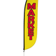 Market Feather Flag Flags by Look Our