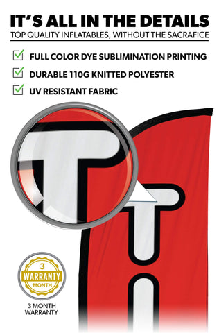 Tire Sale Feather Flag