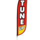 Tune Up Feather Flag Red & Yellow