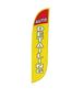 Image of Auto Detailing Feather Flag Yellow